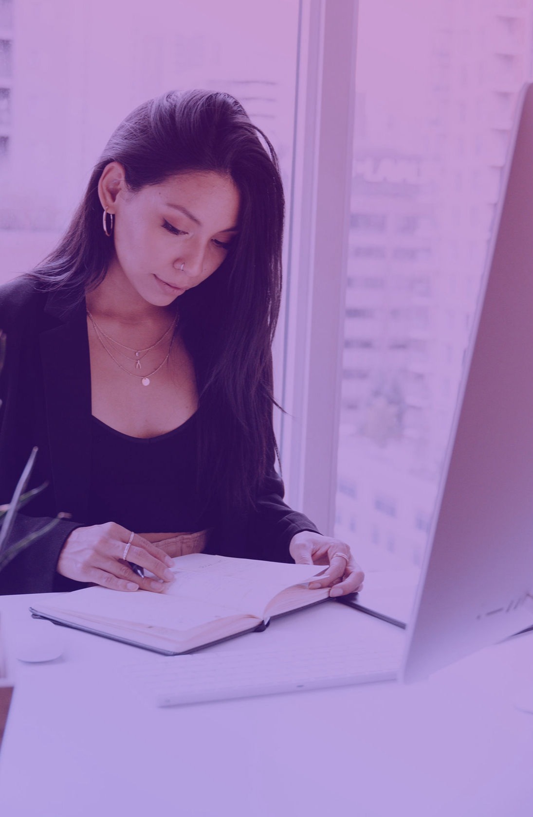 Blog Writing Woman